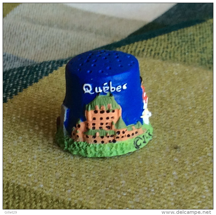 THIMBLES - DÉS À COUDRE - VILLE DE QUÉBEC, QUÉBEC - CHATEAU, CITADELLE, SOLDAT - - Dés à Coudre