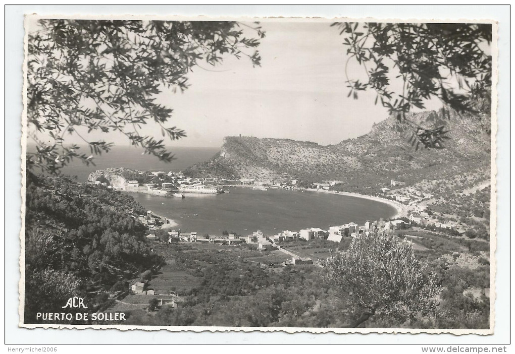 Espagne - Espana - Islas Baleares - Mallorca - Puerto De Soler Carte Photo Acr 1952 - Mallorca