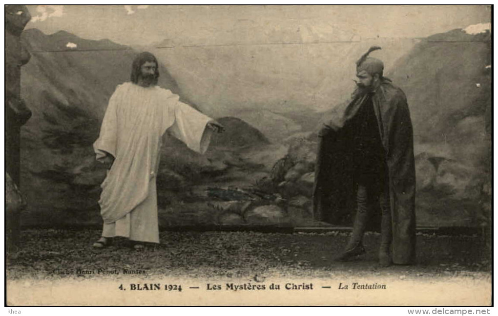 44 - BLAIN - Mystères Du Christ - 1924 - Cliché Pénot - - Blain