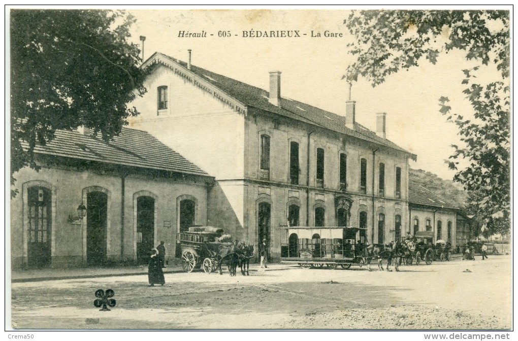 34 - BEDARIEUX - La Gare - Bedarieux