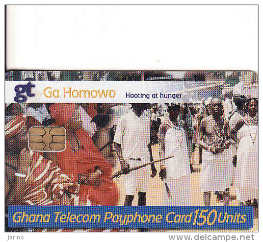 GHANA - Ga Homowo Chip 150 Units Card - Ghana