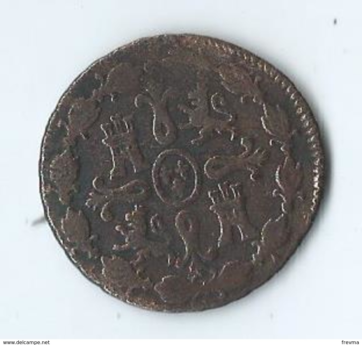 Espagne 8 Maravedis Charles IV 1808 CAROLUS IIII - Monedas Provinciales