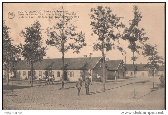 BOURG-LEOPOLD - CAMP DE BEVERLO (Dans Les  Carrés - La Toillette à La....Pompe) - Leopoldsburg (Camp De Beverloo)