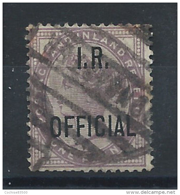 Grande Bretagne Timbre Service N°2A Obl (FU) INLAND REVENUE 1882 - Service