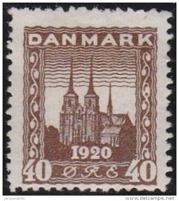 Denmark             Yvert     125             *               Mint-hinged  /  Ongebruikt - Ongebruikt