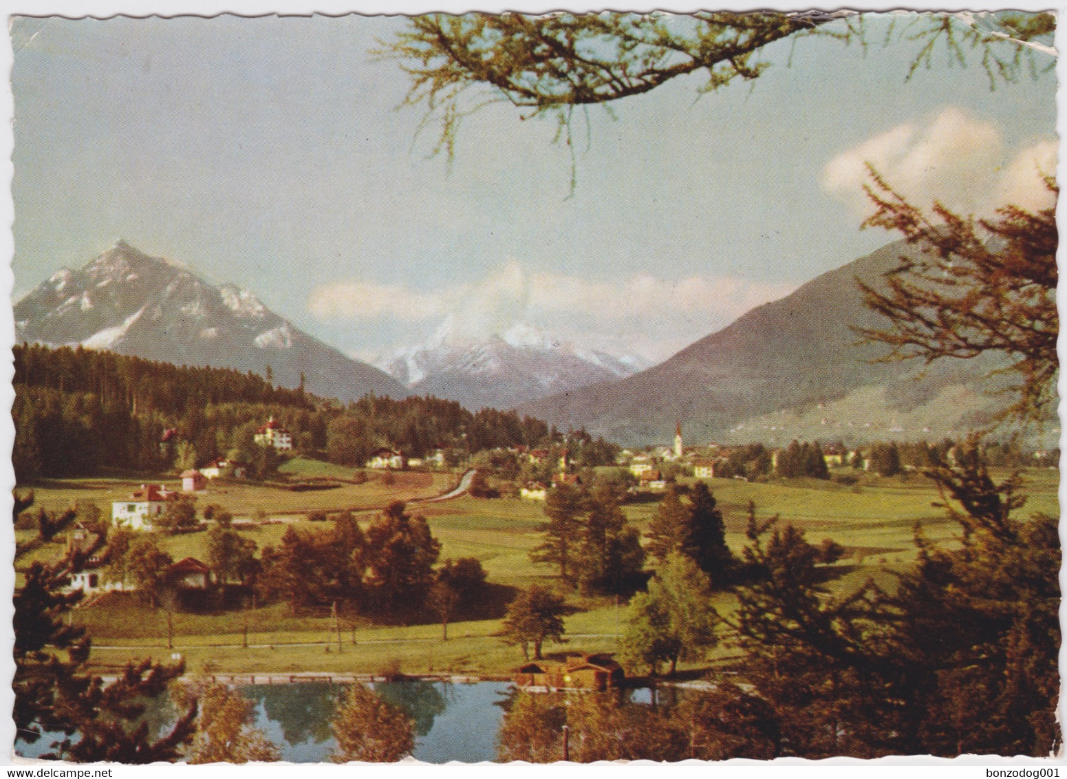 Igls, Tirol, Austria. Lansersee, Serles, Habicht. - Igls