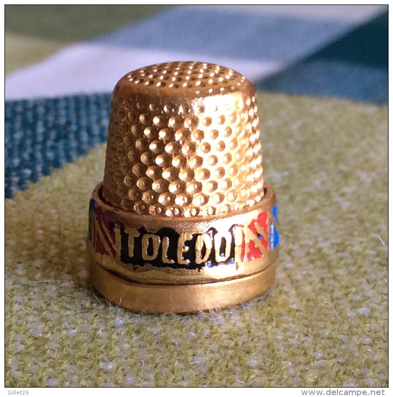 THIMBLES - DÉS À COUDRE EN MÉTAL - TOLEDO - - Dés à Coudre