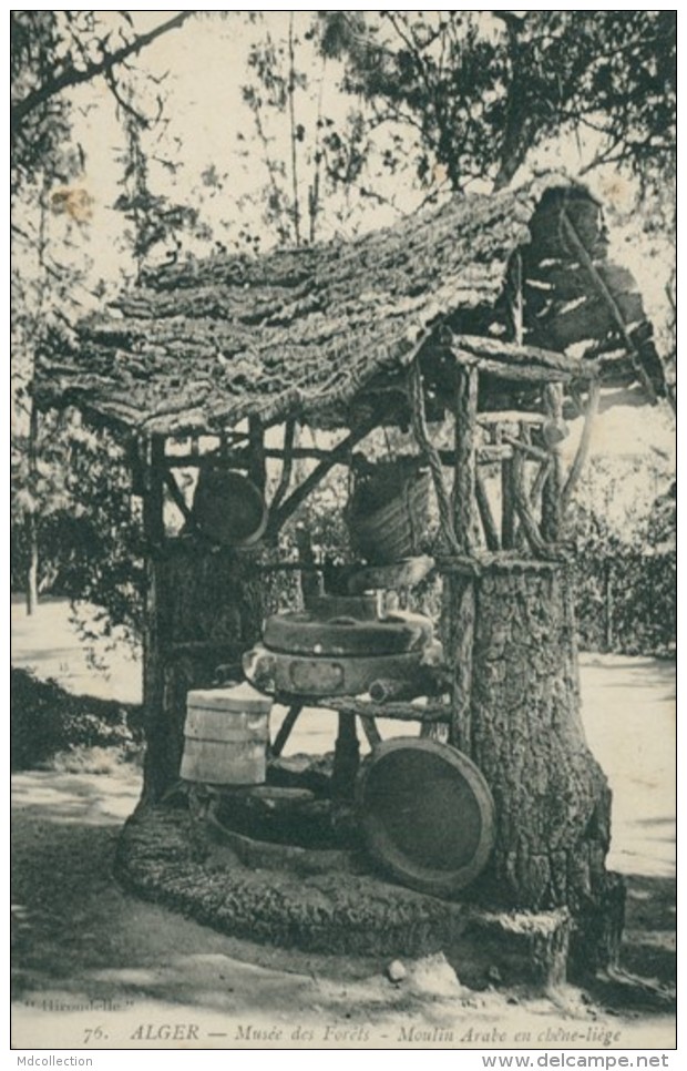 DZ ALGER / Musée Des Forêts, Moulin Arabe En Chêne-liège / - Algiers