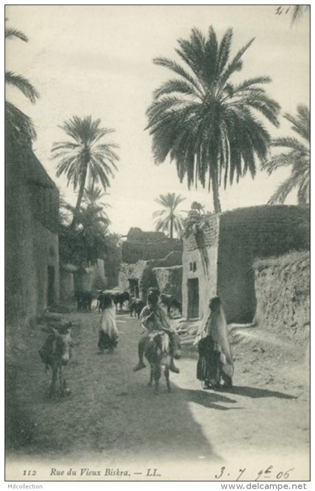 DZ BISKRA / Rue Du Vieux Biskra / - Biskra