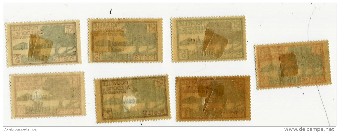 7 Timbres Nouvelle Calédonie Et Dépendances - Unused Stamps