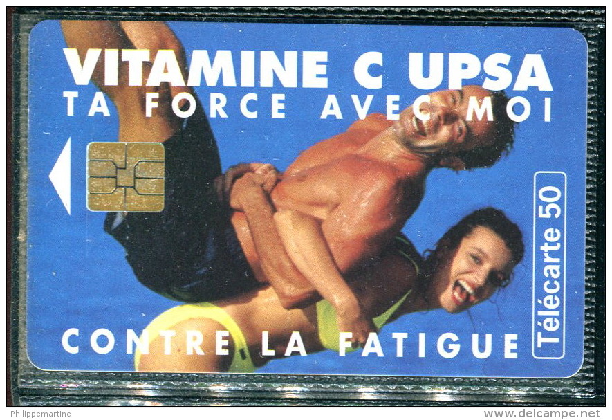 Télécarte 50 Unités : Vitamine C UPSA - Tirage 2 000 000 Ex - 1997