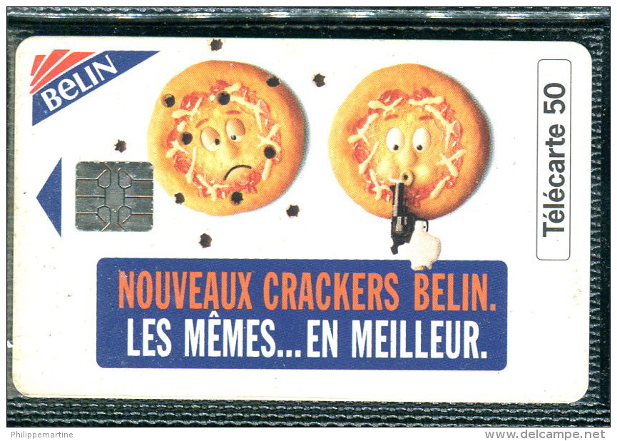 Télécarte 50 Unités : Nouveaux Crackers Belin - Tirage 1 500 000 Ex - 1994