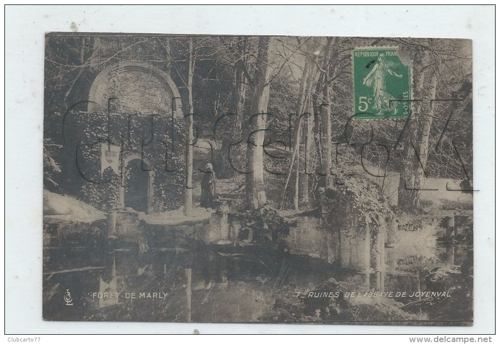 Chambourcy (78)  : Ruine De L'Abbaye De Joyenval Forêt De Marly En 1910 (animé) PF. - Chambourcy