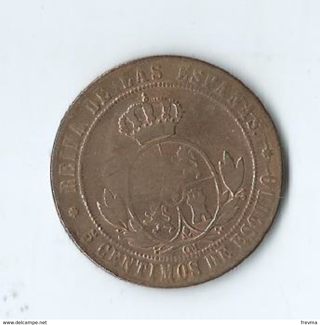 Espagne Isabel II POR LA GRATIA DE DIOS Y LA CONST 1867 - Provincial Currencies