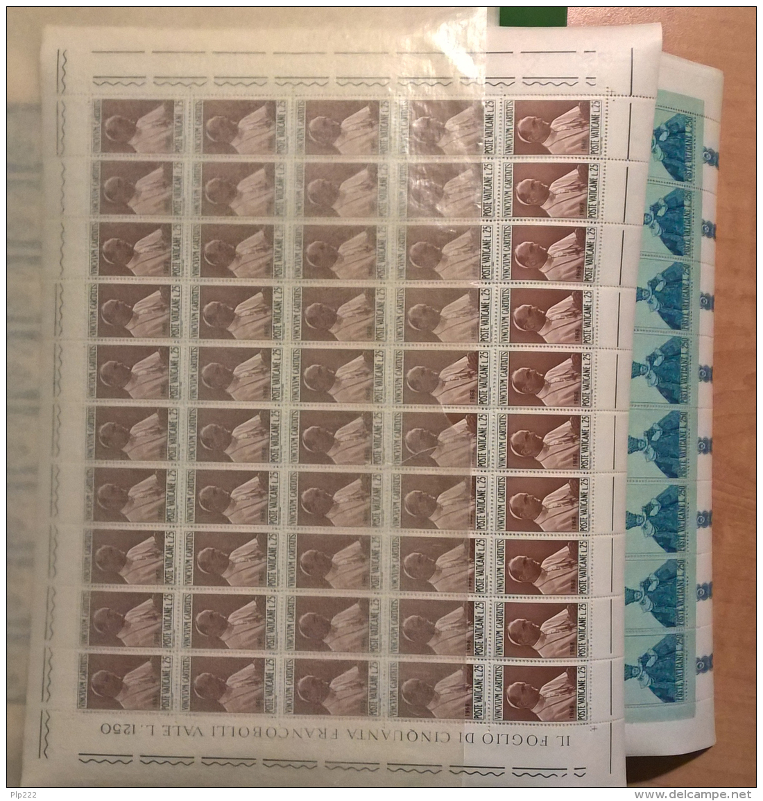 Vaticano 1963/78 Collezione completa in Fogli / Complete collection Sheets Paolo VI MNH/**