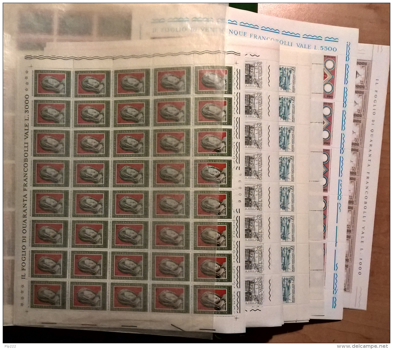 Vaticano 1963/78 Collezione completa in Fogli / Complete collection Sheets Paolo VI MNH/**