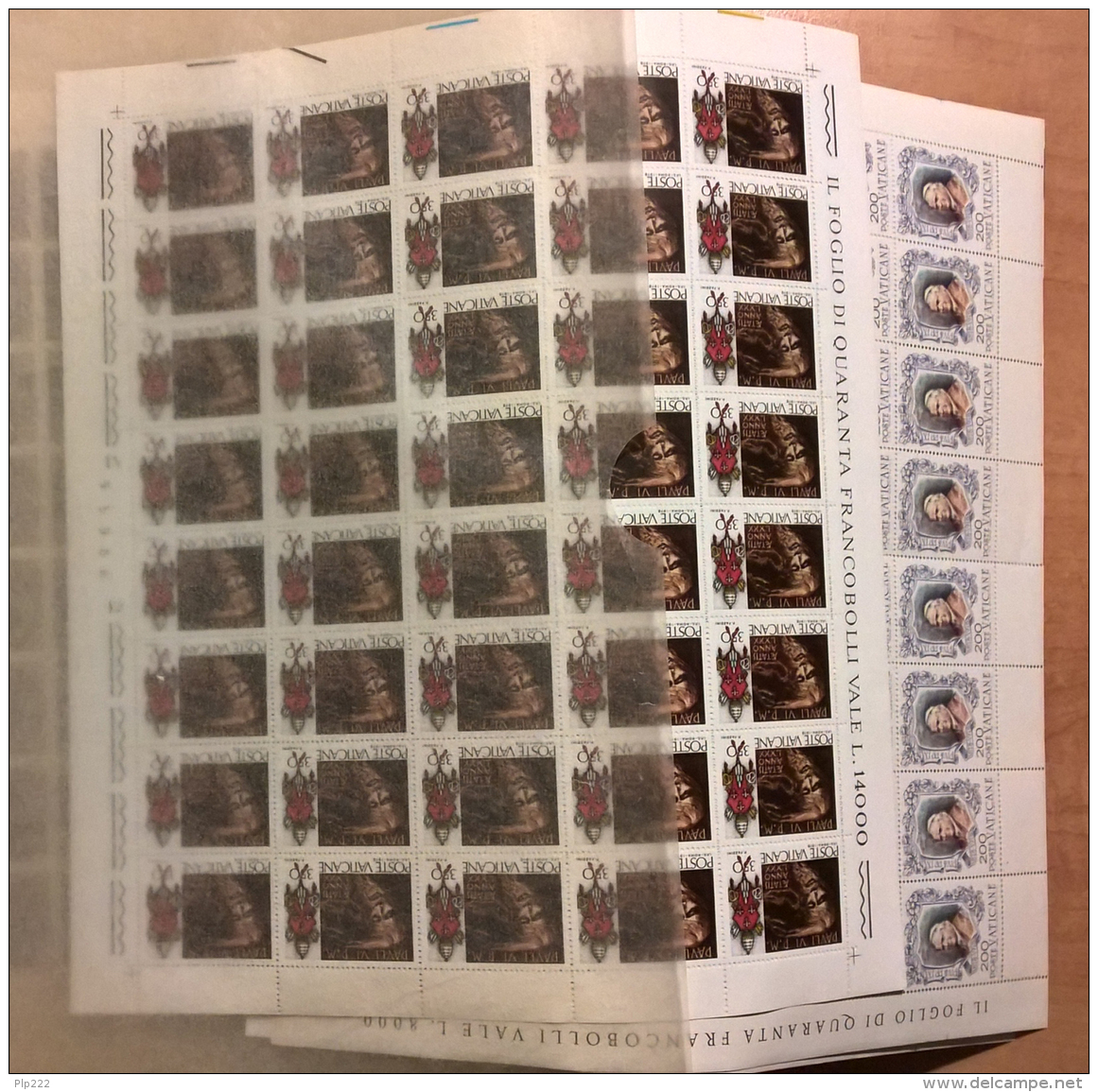 Vaticano 1963/78 Collezione completa in Fogli / Complete collection Sheets Paolo VI MNH/**