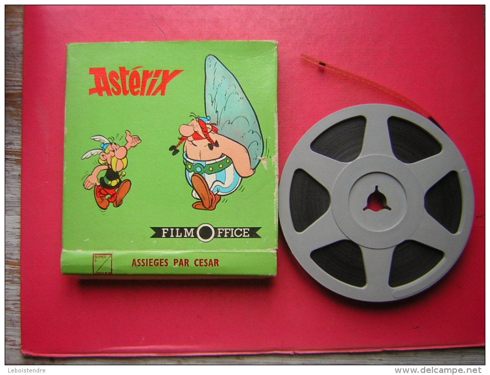 FILM SUPER 8  COULEUR  ASTERIX   FILM OFFICE  ASSIEGES PAR CESAR  BY DARGAUD S A 1972 - Otros