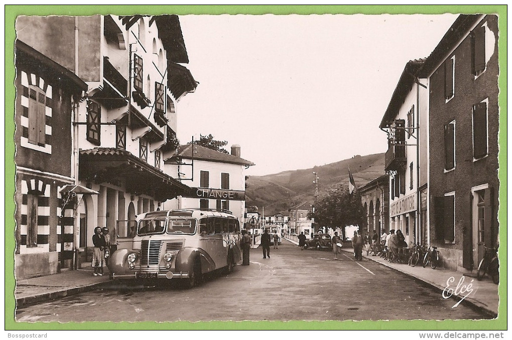 Béhobie - Le Pont International - France - Bus - Autocarro - Béhobie