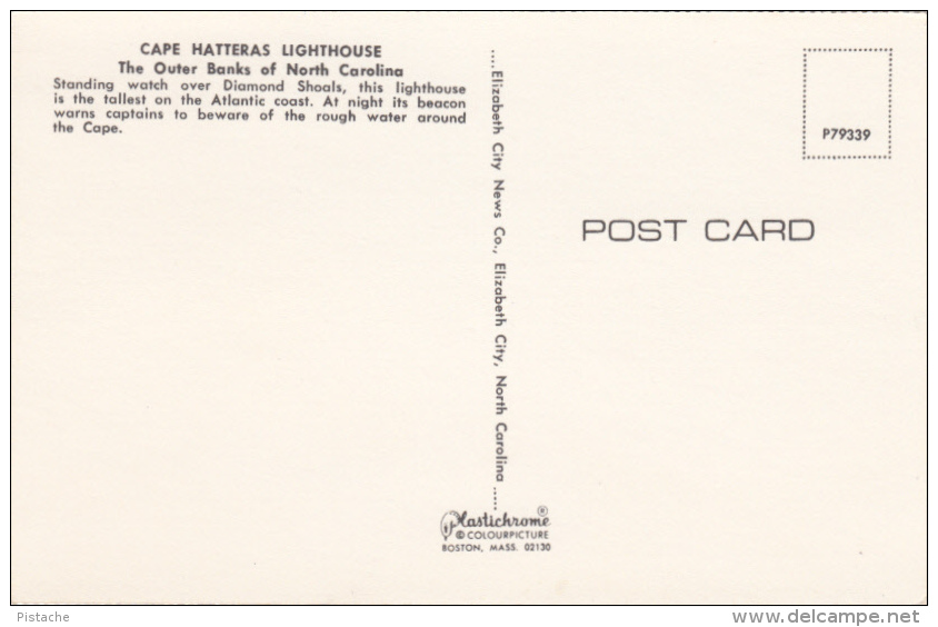 North Carolina NC USA - Cape Hatteras Lighthouse - Phare - 2 Scans - Other & Unclassified