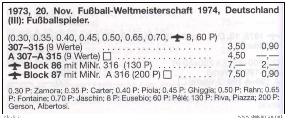 S0746 ✅ Sport Soccer Football FIFA WM Cup 1974 Guinea Equatorial Trial Colours Proof Essay 6S/s MNH ** Imperf Imp - 1974 – Westdeutschland