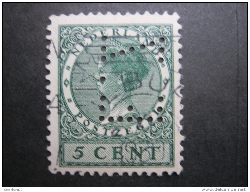 FIRMENLOCHUNG , Perfin - Used Stamps