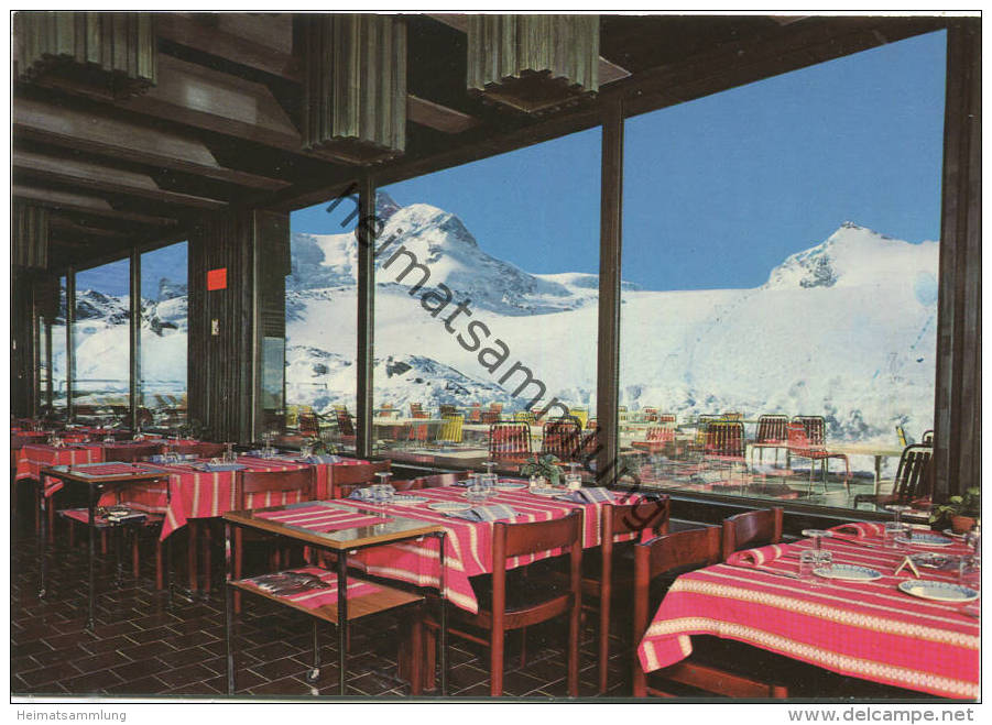 Trockener Steg Bei Zermatt - Restaurant Glacier Theodul - Kleines Matterhorn - AK Grossformat - Verlag Photo Klopfenstei - Steg