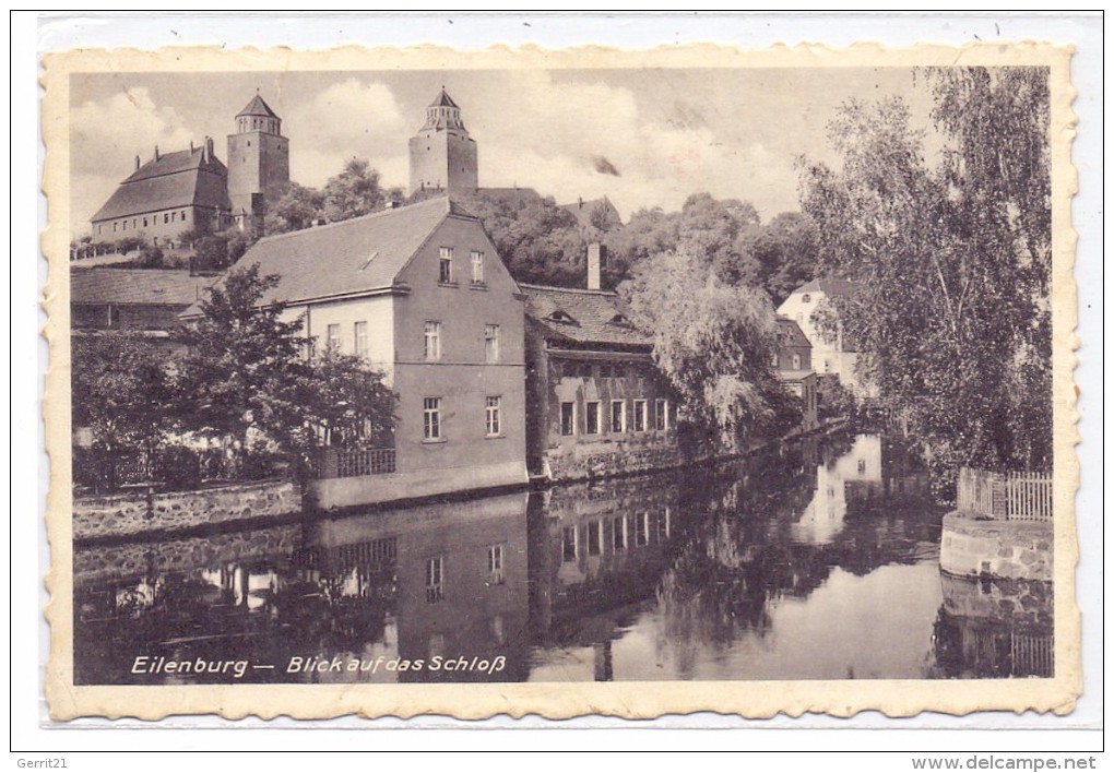 0-7280 EILENBURG, Blick Auf Das Schloß, 1938 - Eilenburg