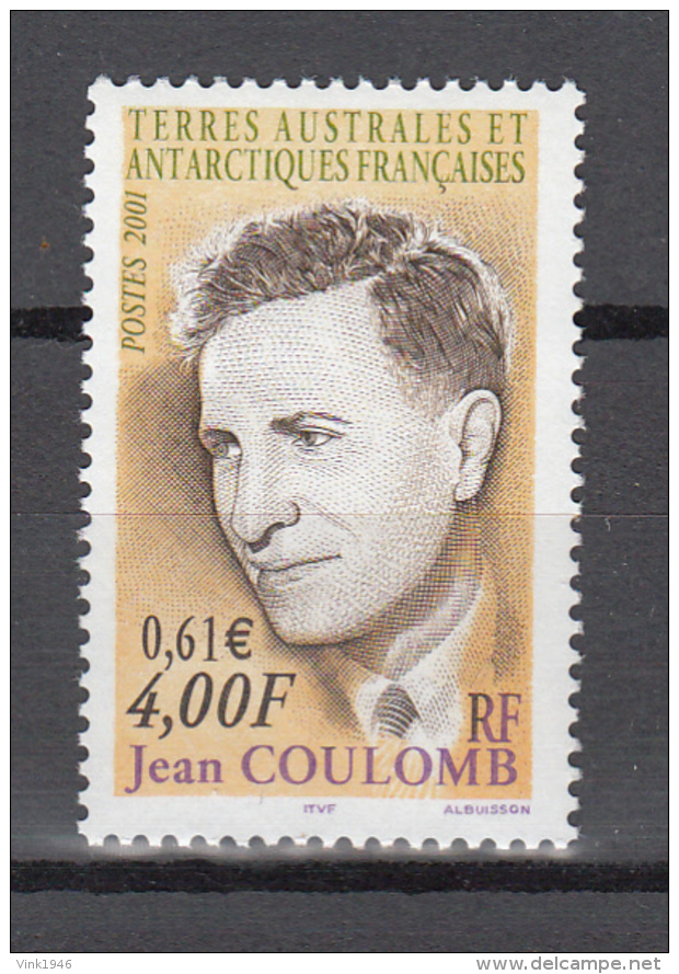 TAAF FSAT 2001,1V,Jean Coulomb,,MNH/Postfris(A2436) - Klimaat & Meteorologie