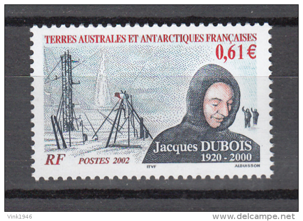 TAAF FSAT 2002,1V, Jacques Dubois,,MNH/Postfris(A2437) - Clima & Meteorología