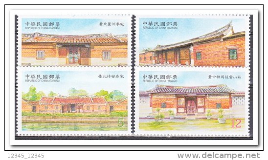 Taiwan Postfris MNH, Buildings - Ongebruikt