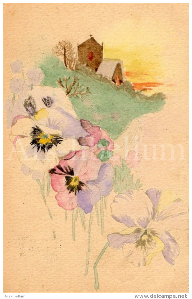 Postcard / CP / Postkaart / Fleurs / Flowers / Raphael Tuck / Where Flowers Grow Series No 4066 / 1913 - Tuck, Raphael