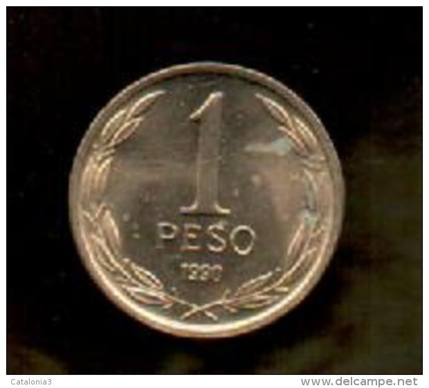 OFERTA - CHILE -  1 Peso 1990 SC  KM216 - Chili
