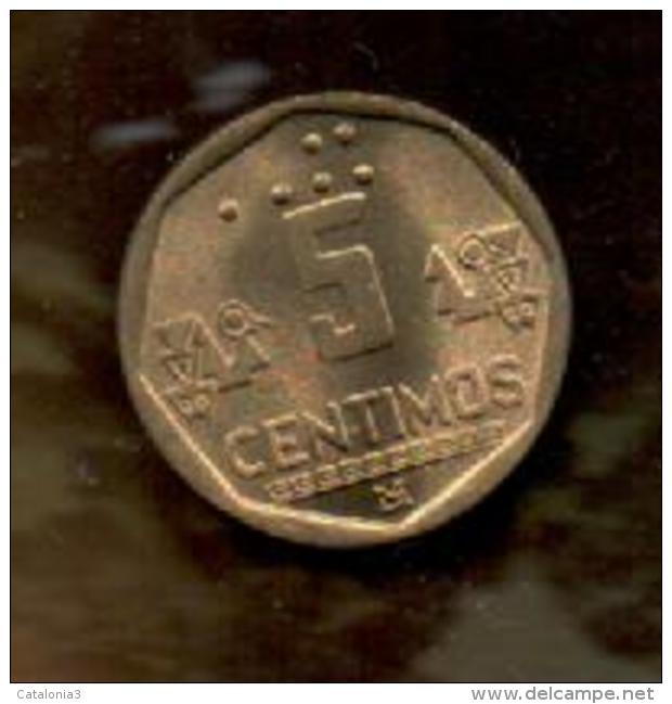 OFERTA - PERU - 5 Centimos 1998 SC  KM304 - Perú