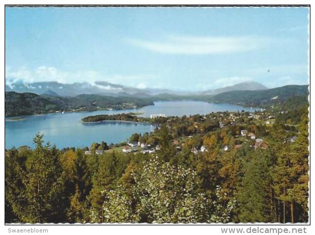 AT.- Pörtschach Am Wörthersee Gegen Mittagskogel.. Kärnten. 2 Scans. - Pörtschach