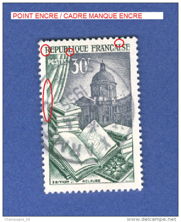 1954 N° 971 EDITION RELIURE  OBLITÉRÉ - Gebraucht