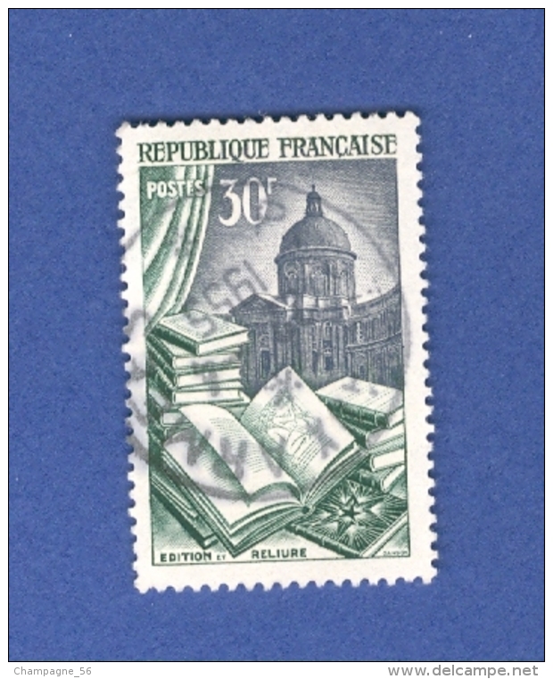 1954 N° 971 EDITION RELIURE  OBLITÉRÉ - Gebraucht