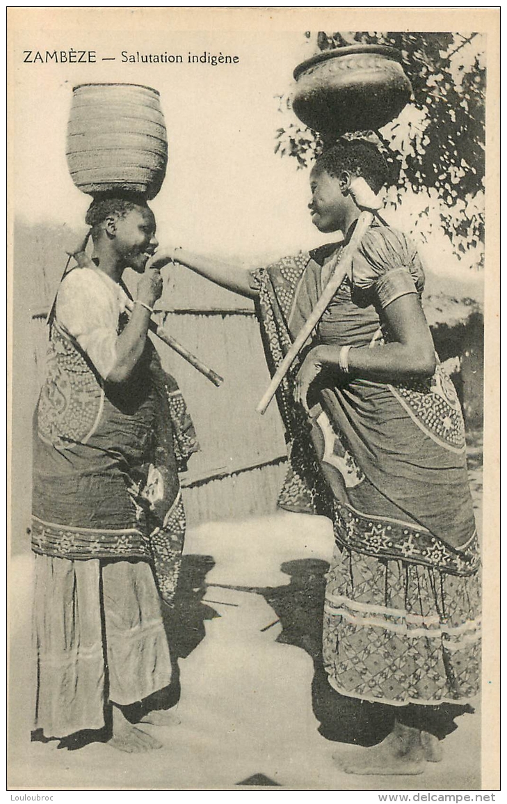 ZAMBEZE SALUTATION INDIGENE - Zambie