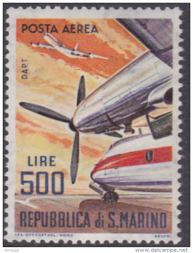 San Marino 1965 Airmail MNH - Unused Stamps