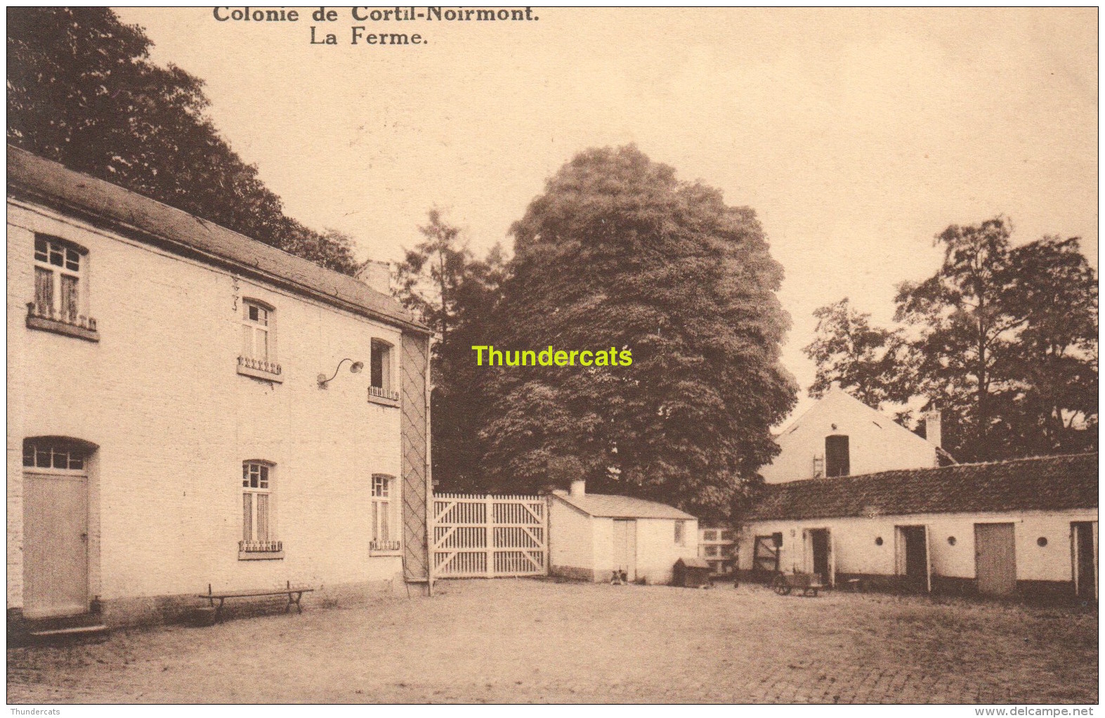 CPA OEUVRE NATIONALE DE L'ENFANCE COLONIE DE CORTIL NOIRMONT LA FERME - Chastre