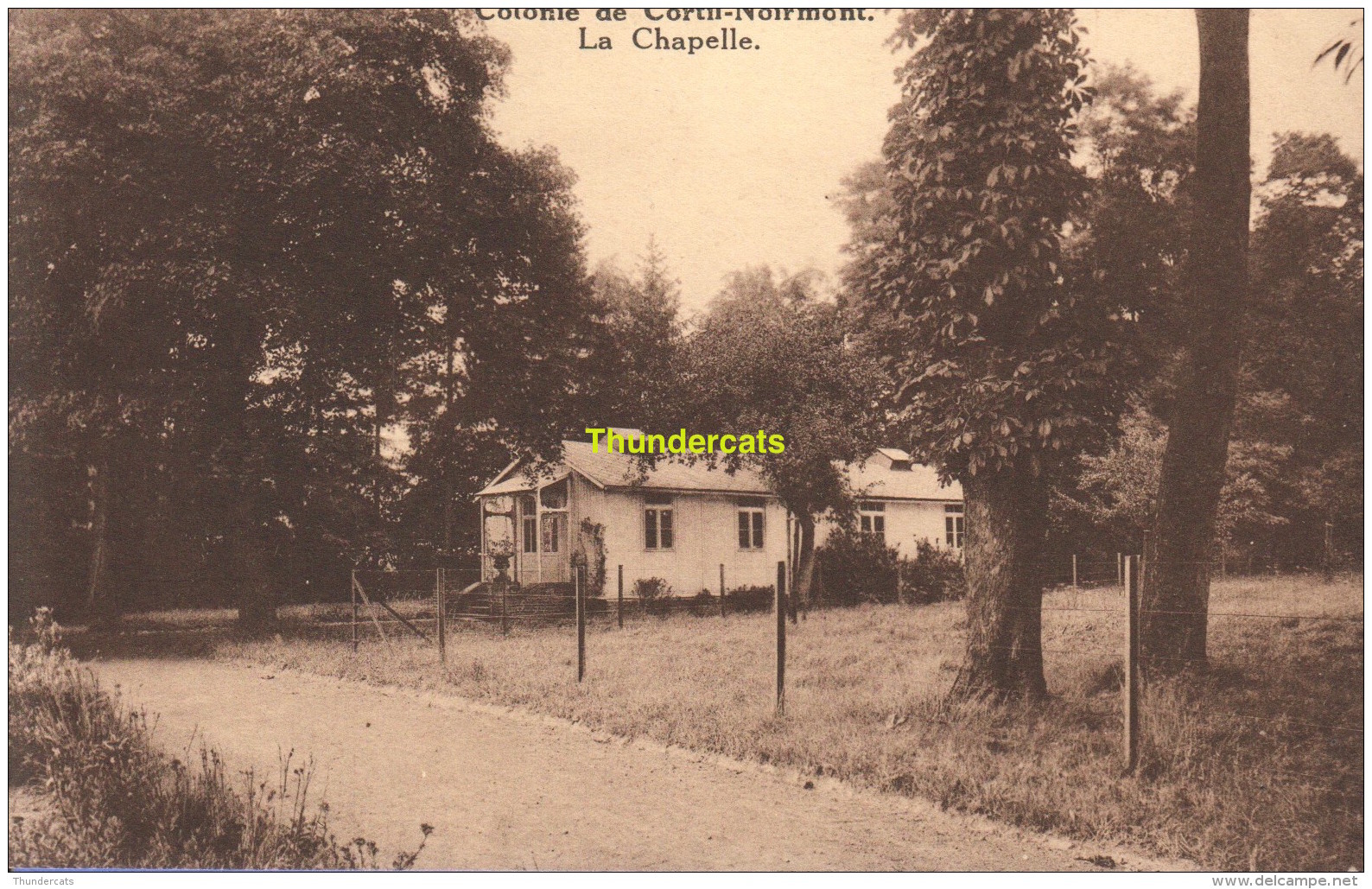 CPA OEUVRE NATIONALE DE L'ENFANCE COLONIE DE CORTIL NOIRMONT LA CHAPELLE - Chastre