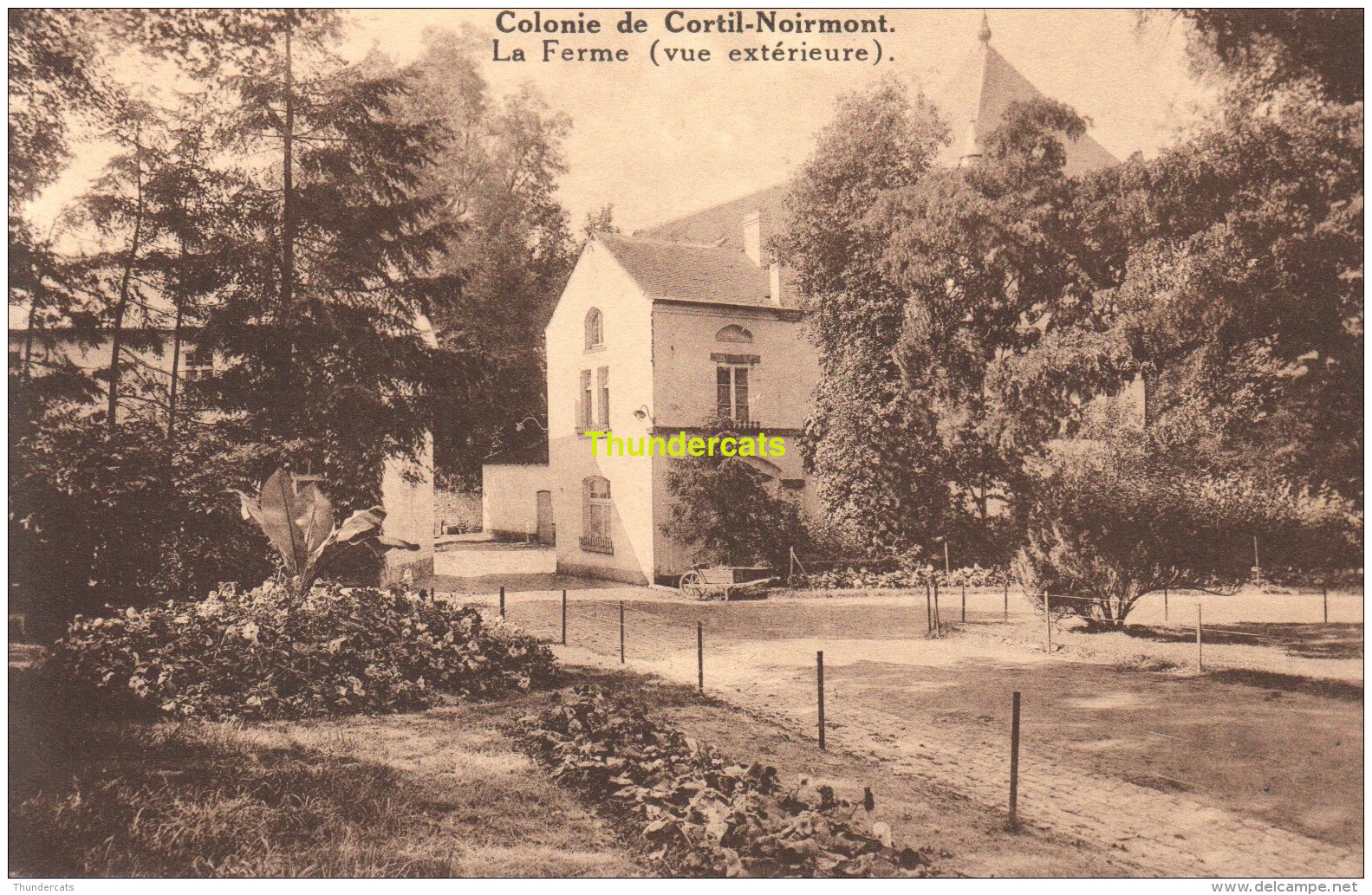 CPA OEUVRE NATIONALE DE L'ENFANCE COLONIE DE CORTIL NOIRMONT LA FERME - Chastre