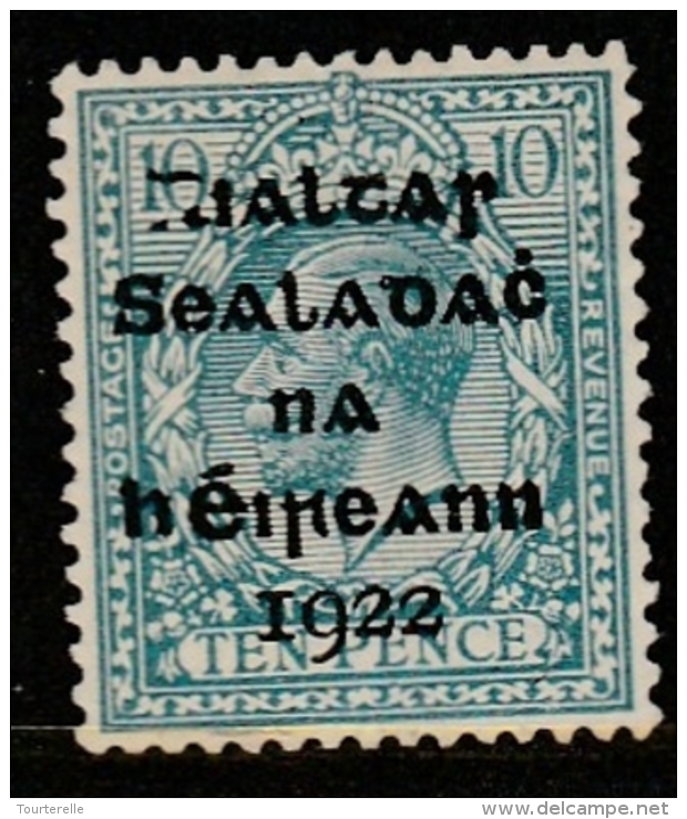 Irlande  "1922"  Scott No. 8  (N*)  ($$) - Nuevos