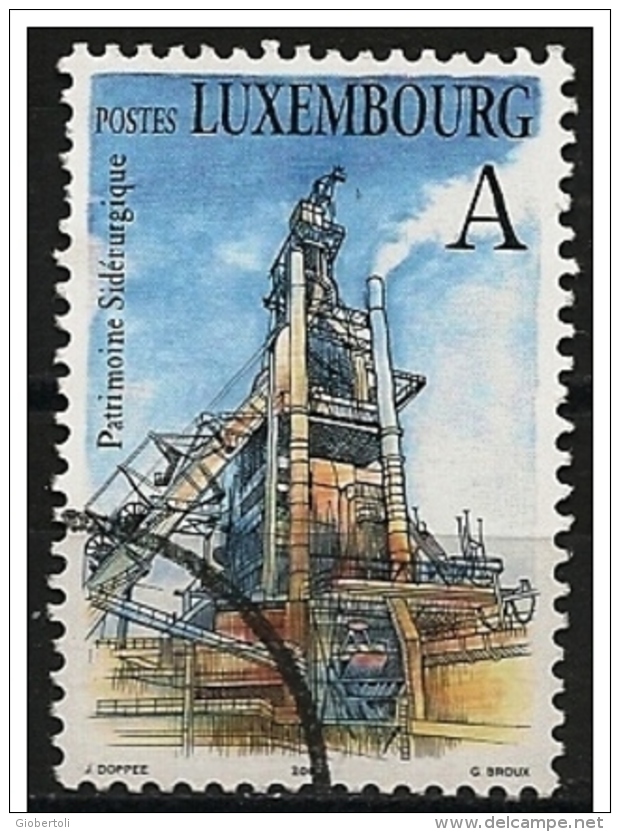 Lussemburgo/Luxembourg: Specimen, Altoforno, Blast Furnace, Haut-fourneau - Fabbriche E Imprese