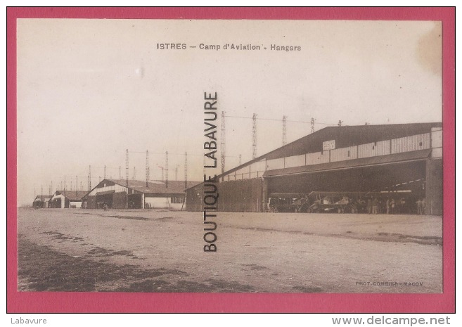 13 - ISTRES CAMP D´AVIATION---Hangars - Aérodromes