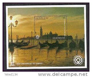 ST.VINCENT  2404 MINT NEVER HINGED STAMPS 50th ANNIVERSARY OF UNESCO ; VENICE , ITALY - UNESCO