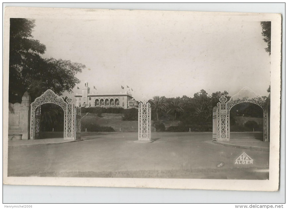 Tunisie - Tunis - Entrée Du Belvédère Et Le Casino 1952 - Tunisia