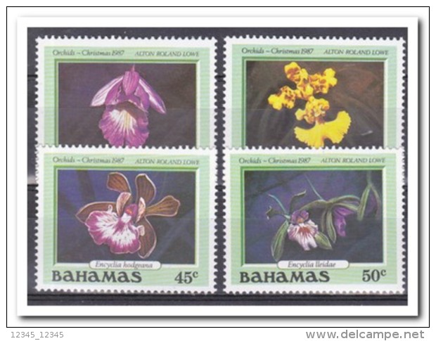Bahama´s 1987, Postfris MNH, Flowers, Orchids - Bahama's (1973-...)