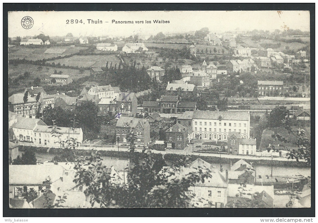 CPA - THUIN - Panorama Vers Les Waibes  // - Thuin