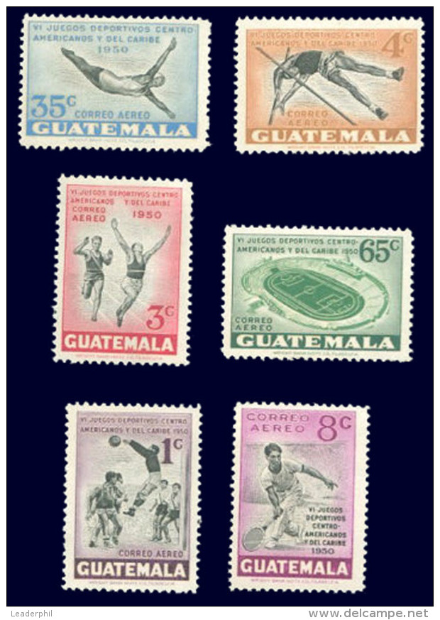 GUATEMALA Yvert # A 173/8 MNH VF - Guatemala